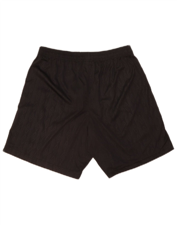 Umbro Herre Sportshorts Small Black Argyle/Diamond Polyester