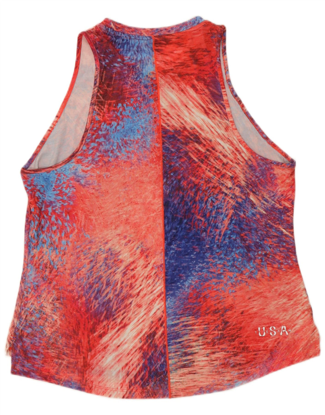 Nike Dame Dri Fit Grafisk Vest Top UK 16 Large Multicolor Tie Dye