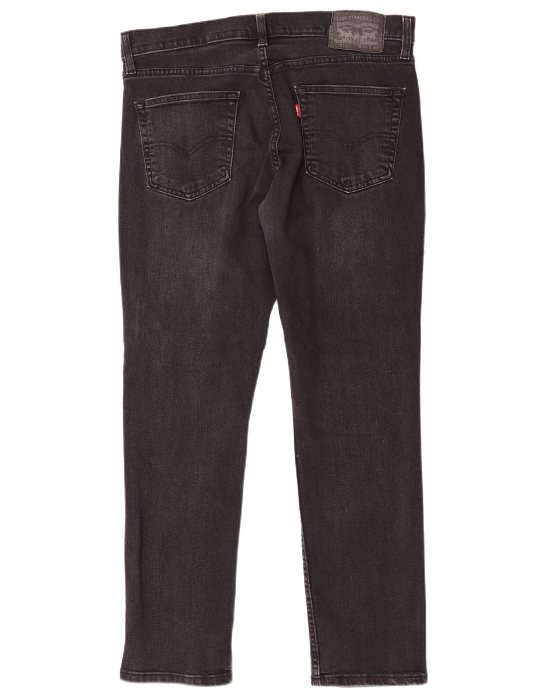 Levi's Herre 511 Slim Jeans W34 L30 Sort Bomuld
