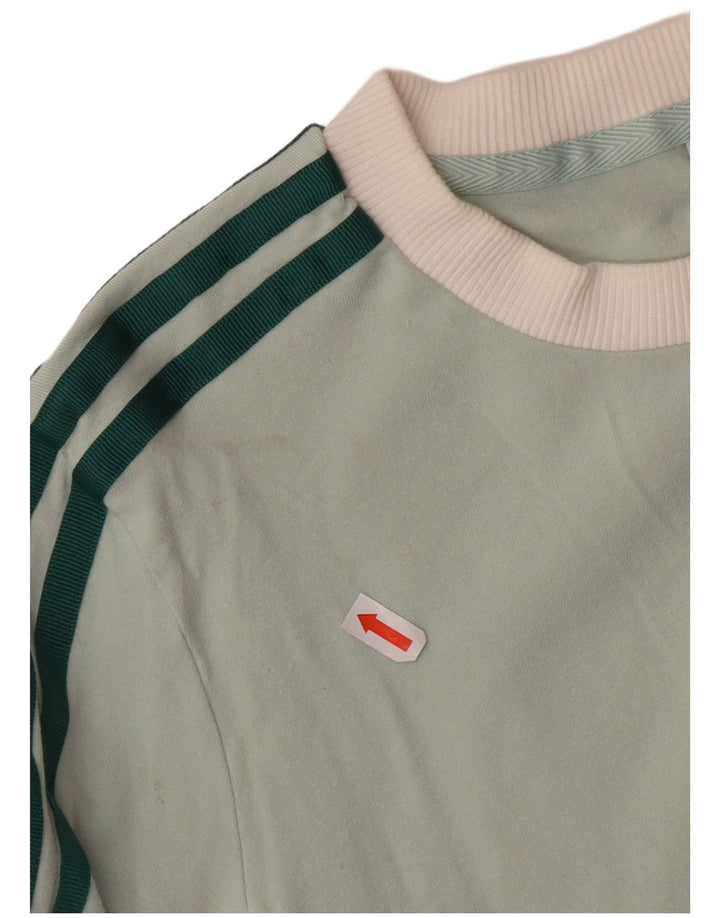 ADIDAS Dametop Langærmet UK 4 XS Grøn