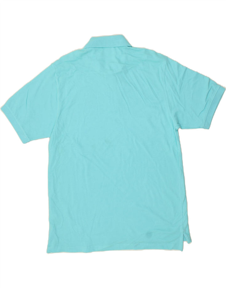 IZOD Mens Polo Shirt Large Blue Cotton Vintage Izod and Second-Hand Izod from Messina Hembry 