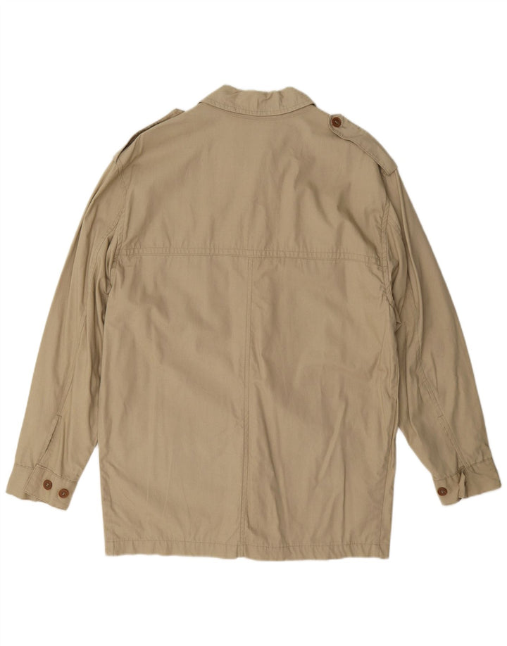 Casucci Herre Militærjakke IT 46 Lille Beige Bomuld