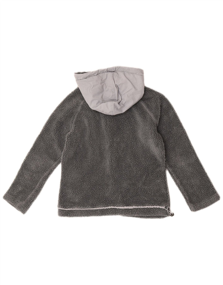 Tænk Pink Dame Hættejakke Fleece DK 10 Små Grå Akryl