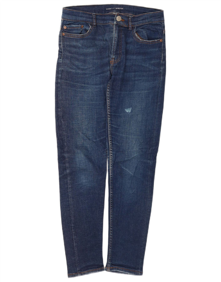 Zara Dame Skinny Jeans W28 L26 Blå