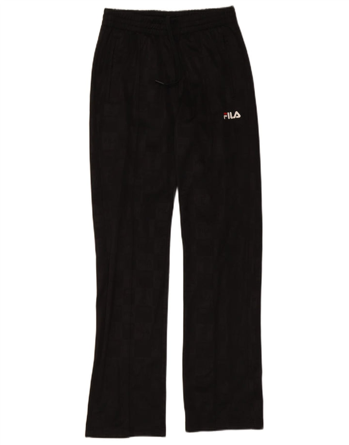 Fila Herre grafisk træningsdragt bukser XS sort polyester
