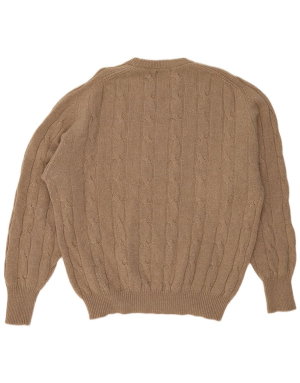 PETER SCOTT Herre sweater med rund hals 2XL Beige