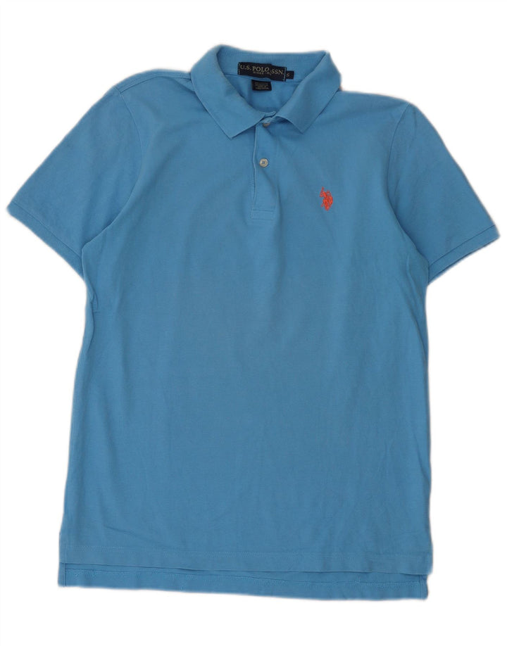U.S. Polo Assn. Herreskjorte lille blå bomuld