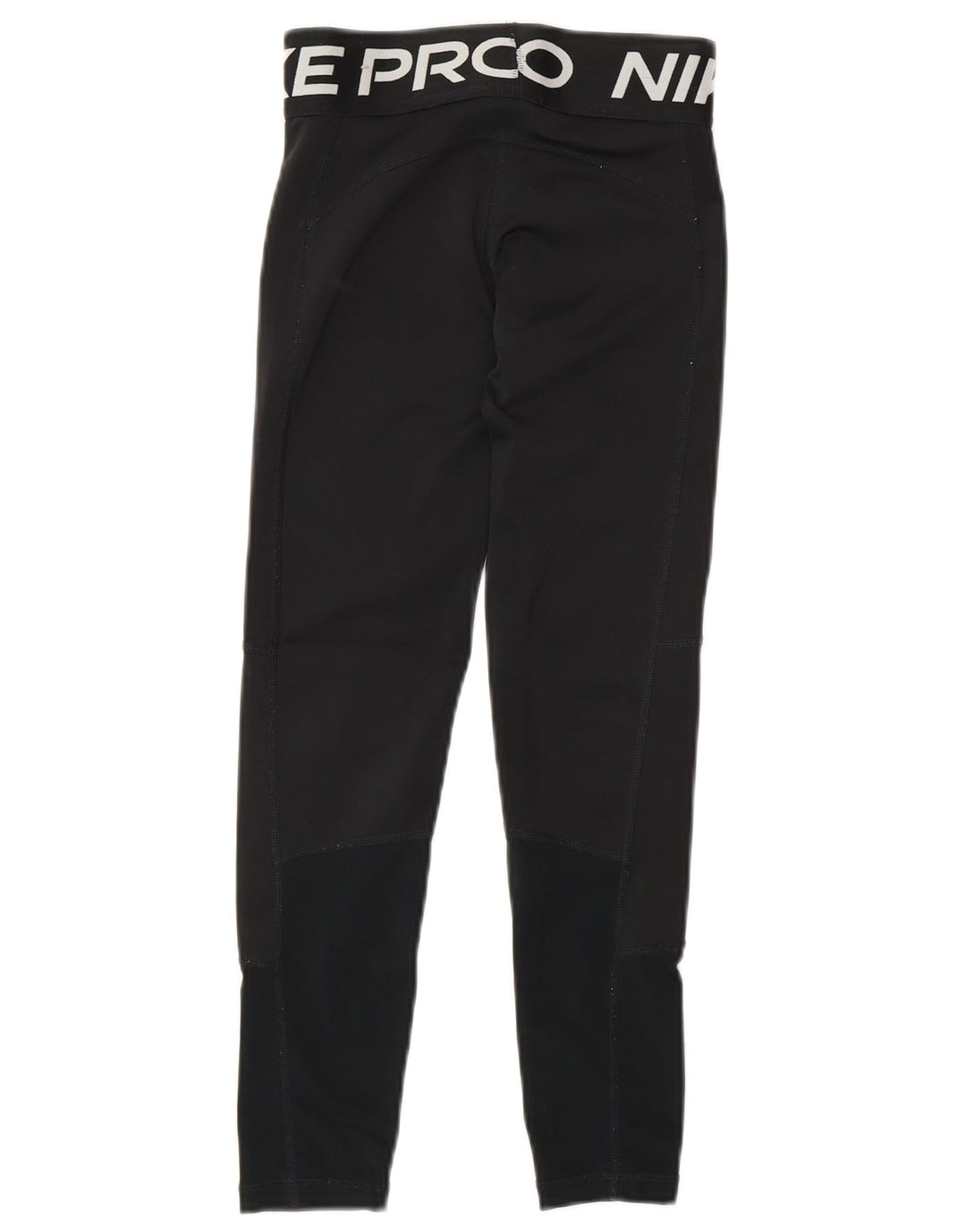 Nike piger Dri Fit grafiske leggings 8-9 år lille sort polyester