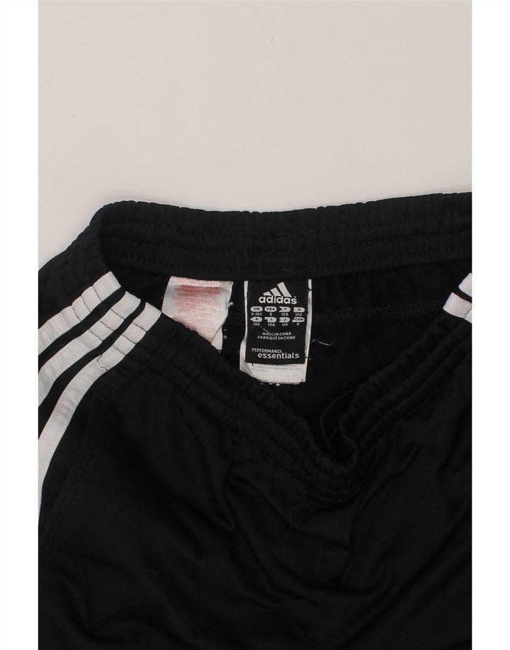 ADIDAS Boys Sport Shorts 9-10 Years  Black Polyester Vintage Adidas and Second-Hand Adidas from Messina Hembry 