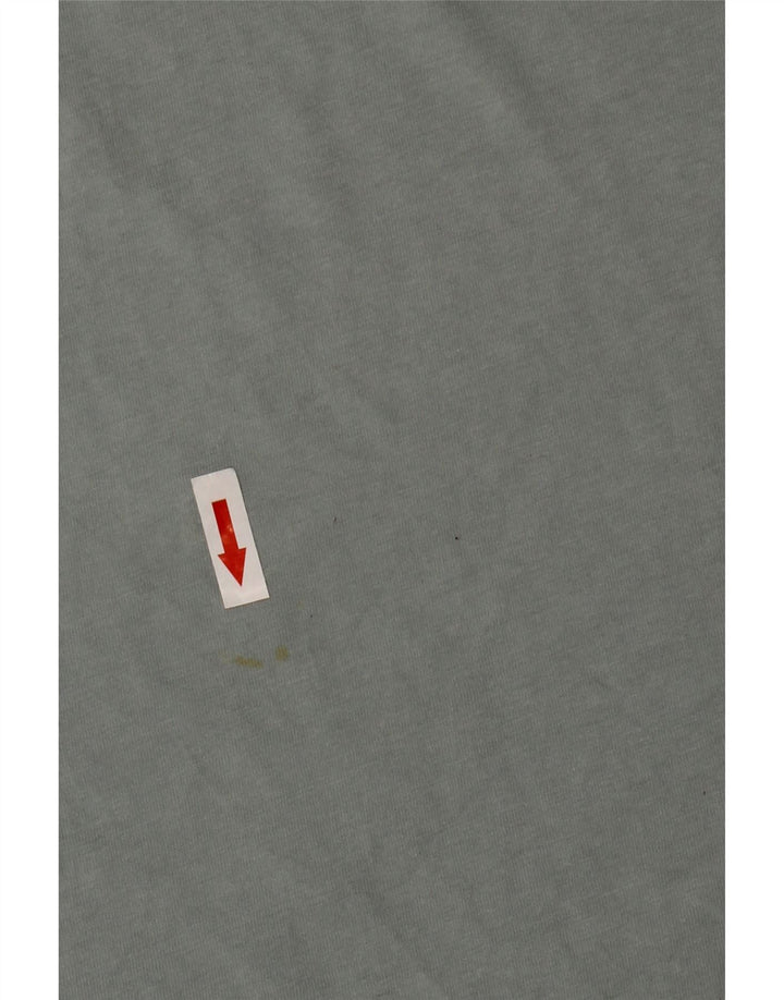 Nike grafisk t-shirt top til mænd, stor blå bomuld