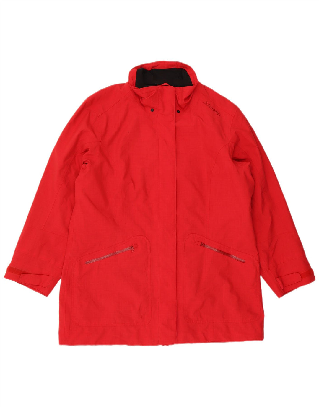 Schoffel Dame Regnjakke UK 20 2XL Rød Polyester
