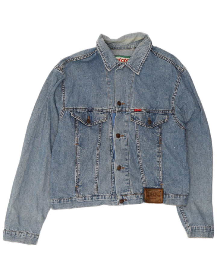 Invicta Herre denimjakke UK 40 Large Blue Cotton