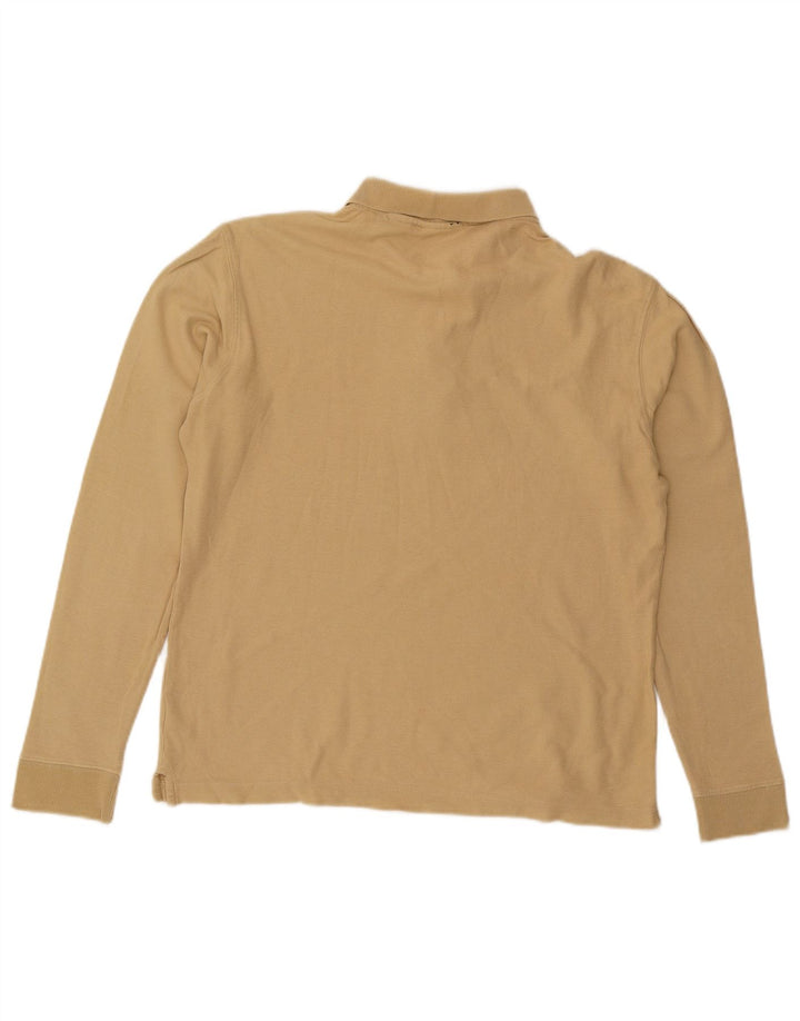 Fila Langærmet Polo Shirt til mænd Medium Beige Bomuld
