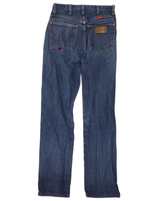 Wrangler Straight Jeans til kvinder US 5 Small W26 L30 Blue Cotton