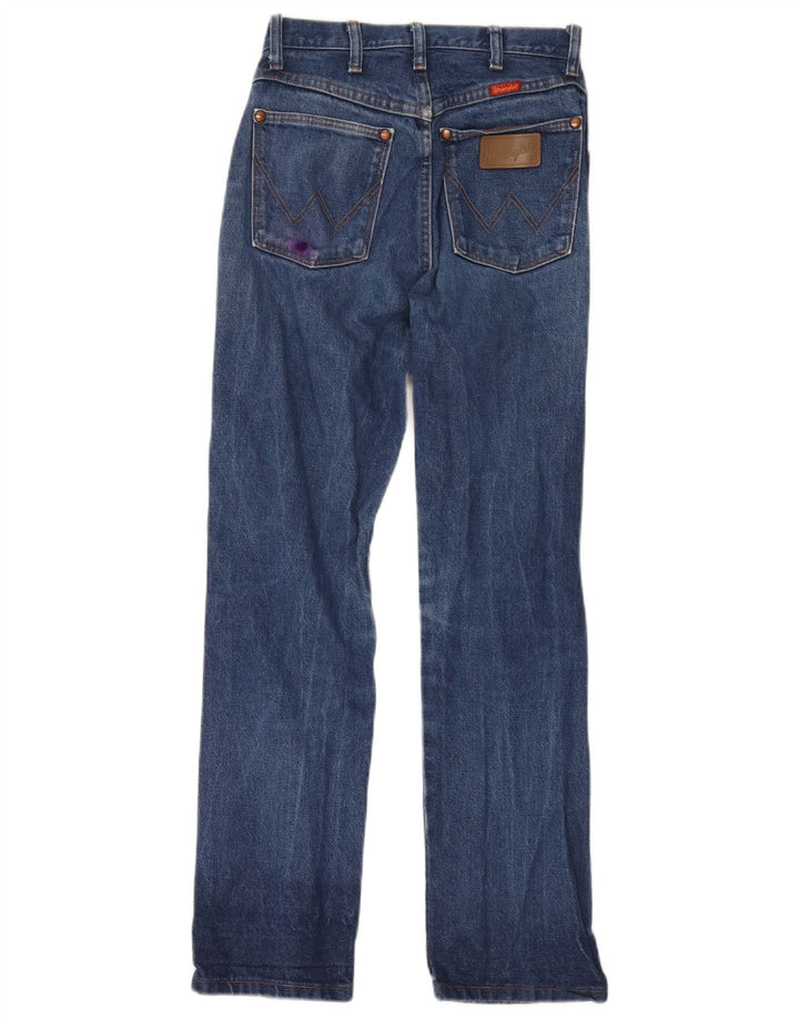 Wrangler Straight Jeans til kvinder US 5 Small W26 L30 Blue Cotton