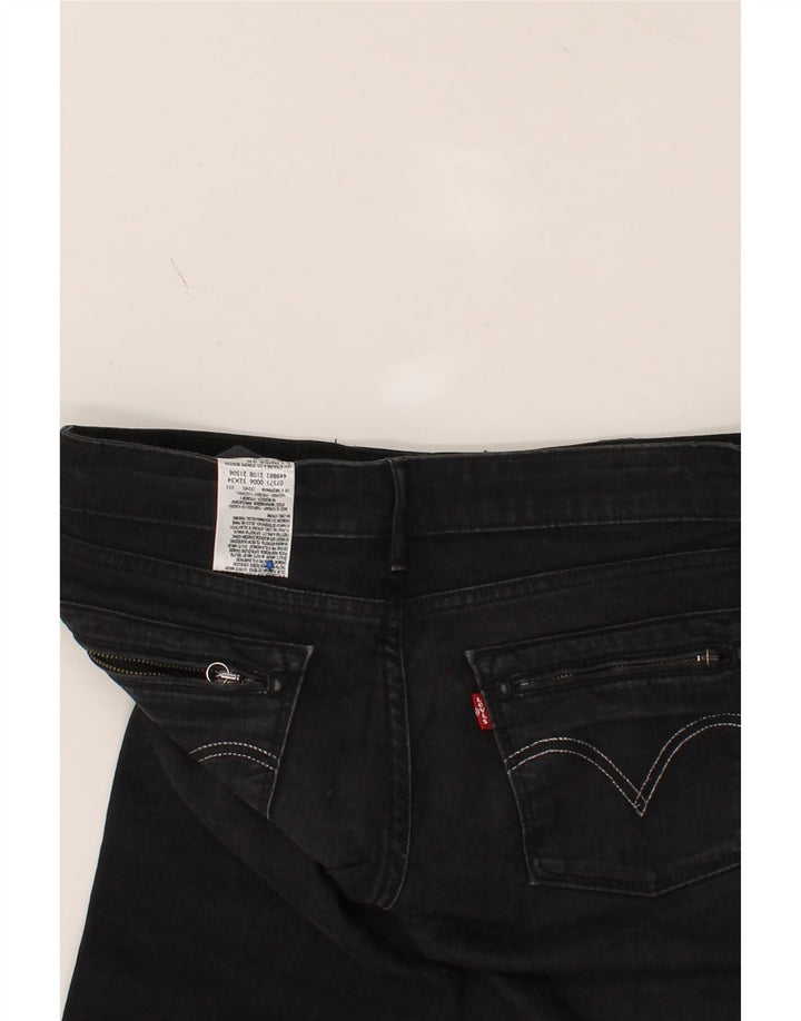 LEVI'S Womens Slim Jeans W32 L34 Black Cotton Vintage Levi's and Second-Hand Levi's from Messina Hembry 