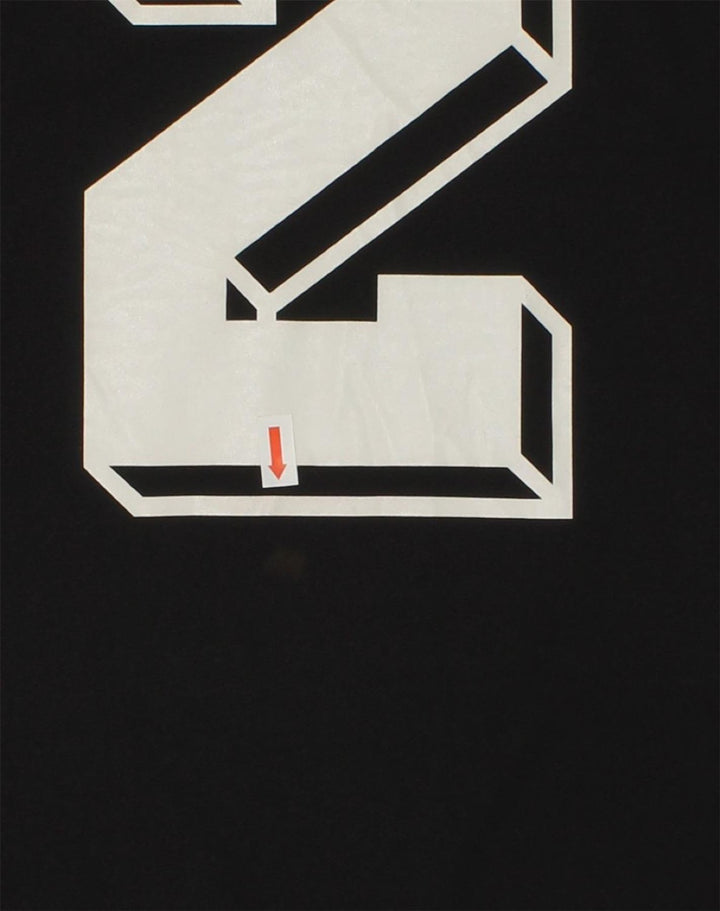 ADIDAS Boys Climacool Graphic T-Shirt Top 11-12 Years Black Polyester | Vintage Adidas | Thrift | Second-Hand Adidas | Used Clothing | Messina Hembry 