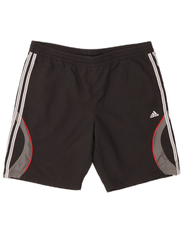Adidas Herre Climacool Sports Shorts Medium Sort Colourblock Polyester