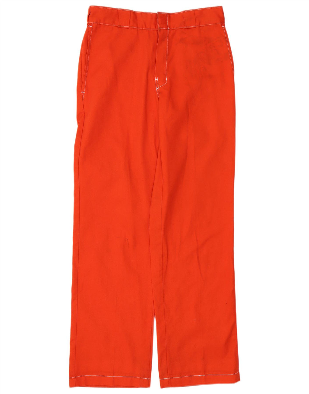 DICKIES Straight Chino-bukser til mænd W30 L32 Orange Bomuld