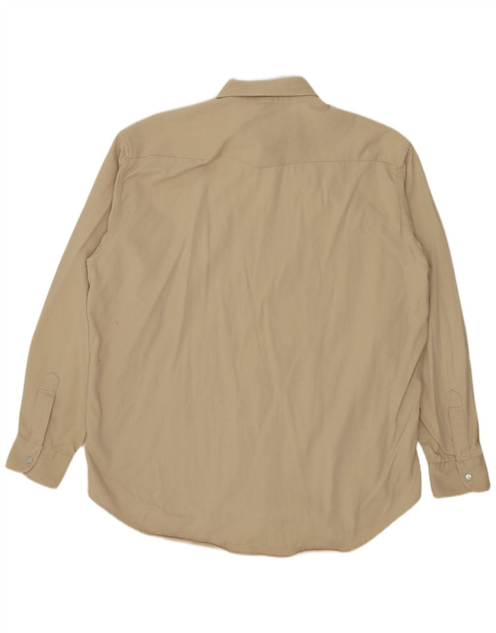 Carrera herreskjorte str. 43/44 XL Beige bomuld