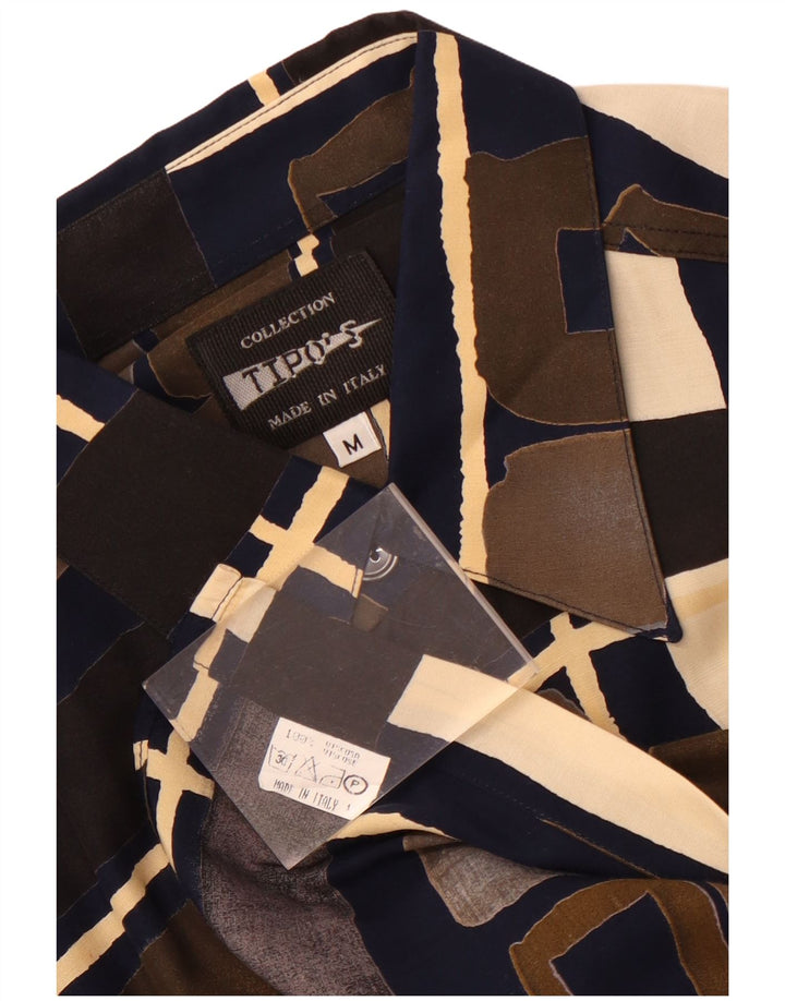 Tipo' S Kortærmet Herreskjorte Medium Flerfarvet Geometrisk Viscose