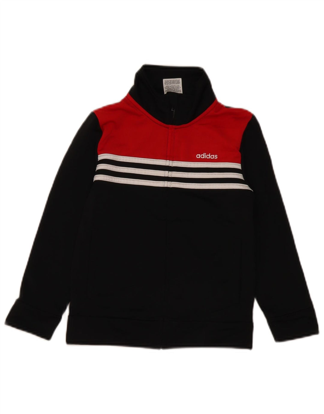 Adidas Træningsdragt Topjakke til drenge 5-6 år Sort Colourblock Polyester