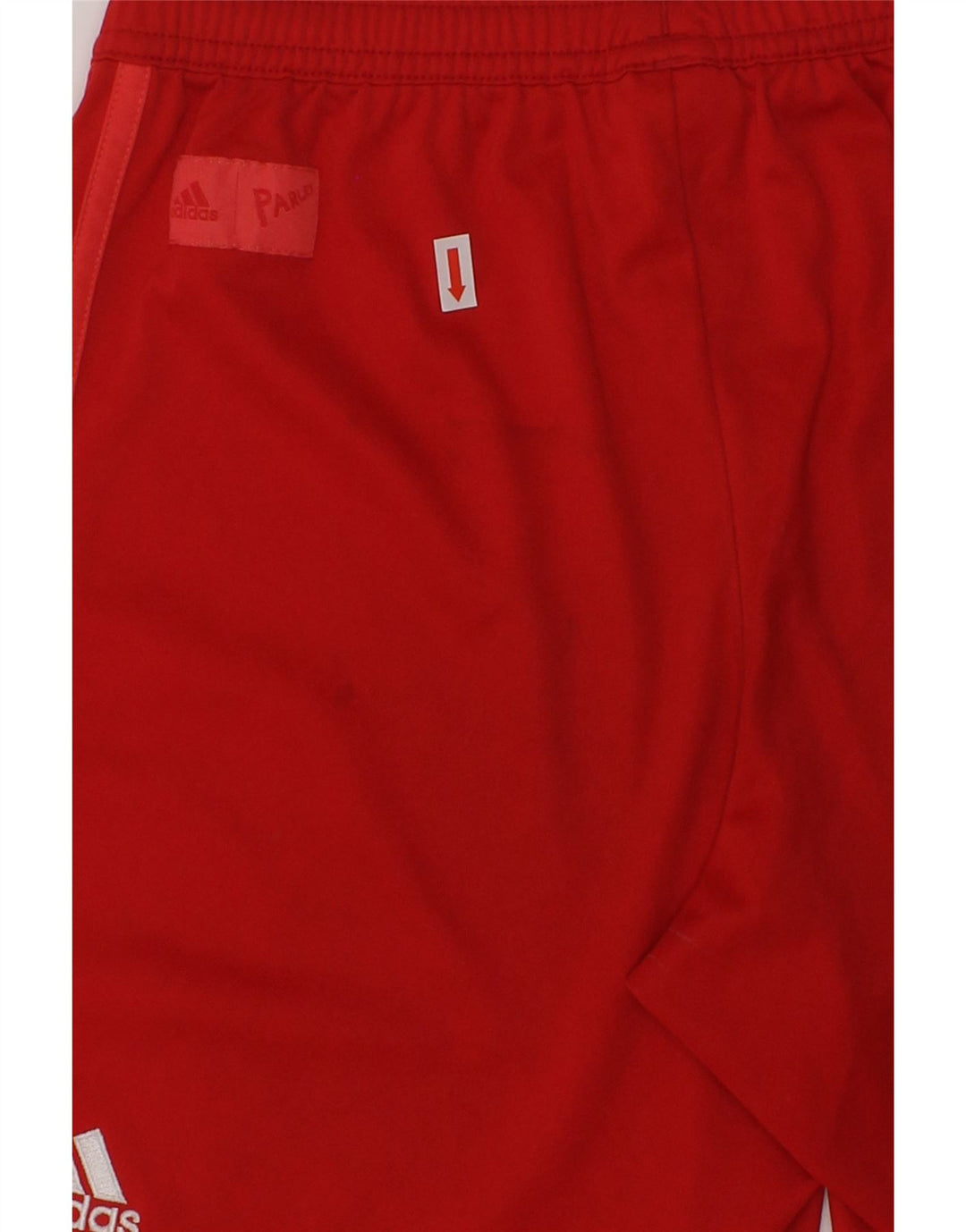 ADIDAS Boys Sport Shorts 11-12 Years Red Polyester | Vintage Adidas | Thrift | Second-Hand Adidas | Used Clothing | Messina Hembry 