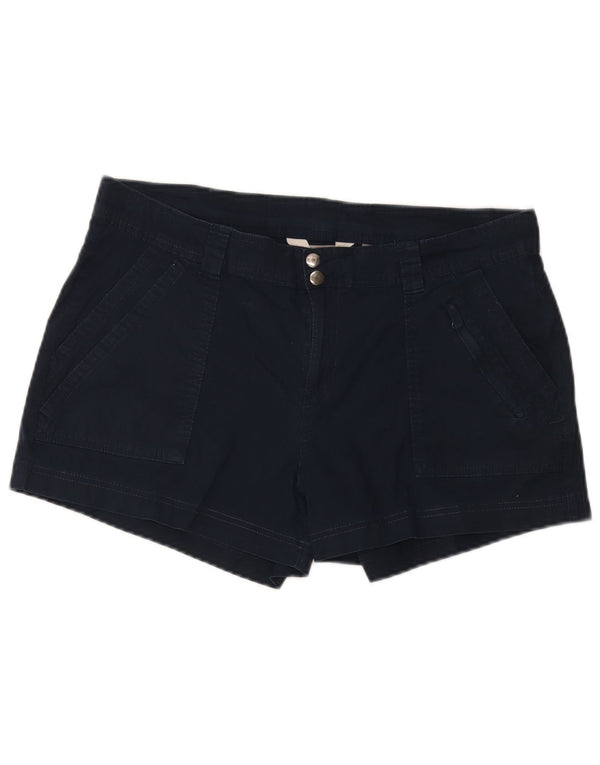 Mountain Warehouse Dame Chino Shorts UK 16 Large W36 Navy Blue Bomuld