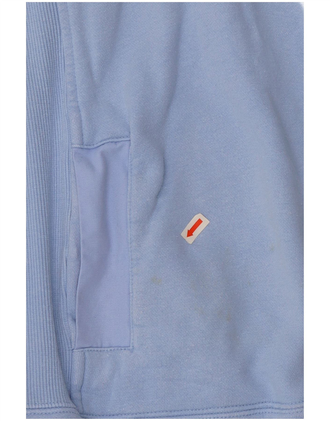 Joules Dame Button Neck Sweatshirt Jumper UK 12 Medium Blue Bomuld