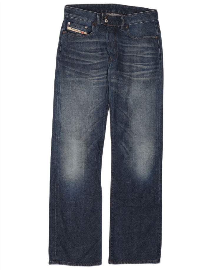 Diesel Straight Jeans til mænd W30 L32 Blå Bomuld