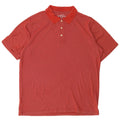 EDDIE BAUER Mens Polo Shirt Large Red Cotton