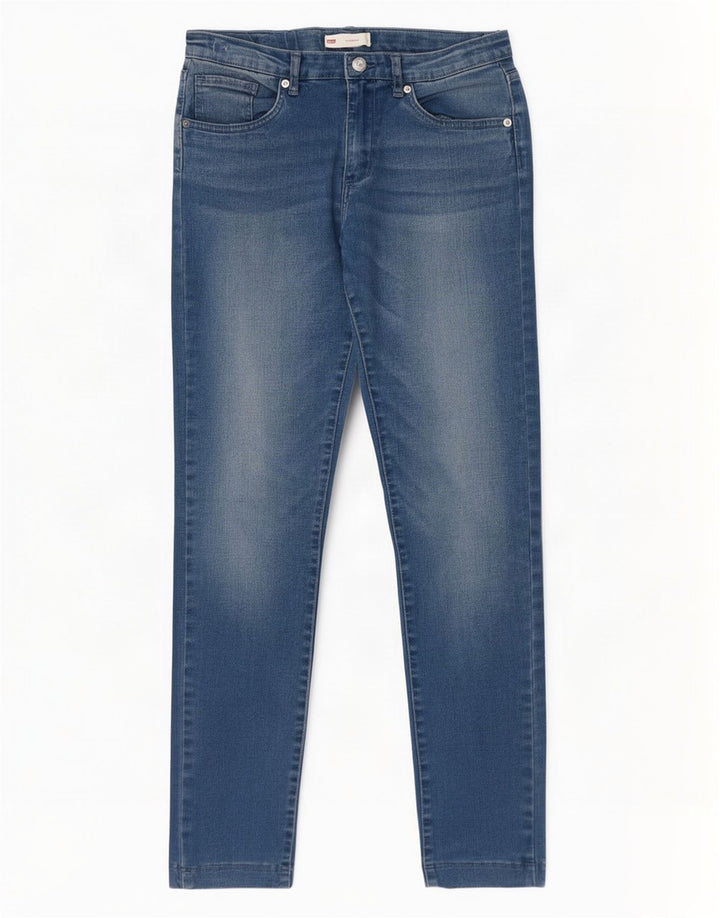 Levi's Dame 711 Skinny Jeans W28 L28 Blå