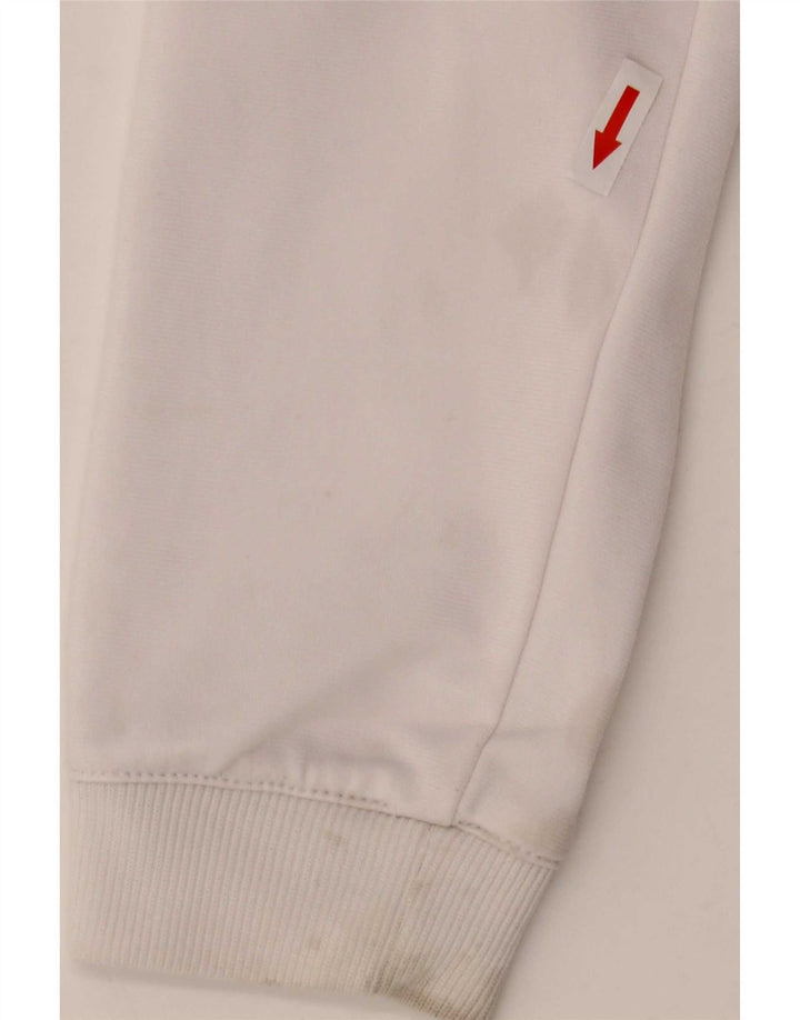 Reebok træningsdragt topjakke til kvinder UK 12 Medium White Colourblock Polyester