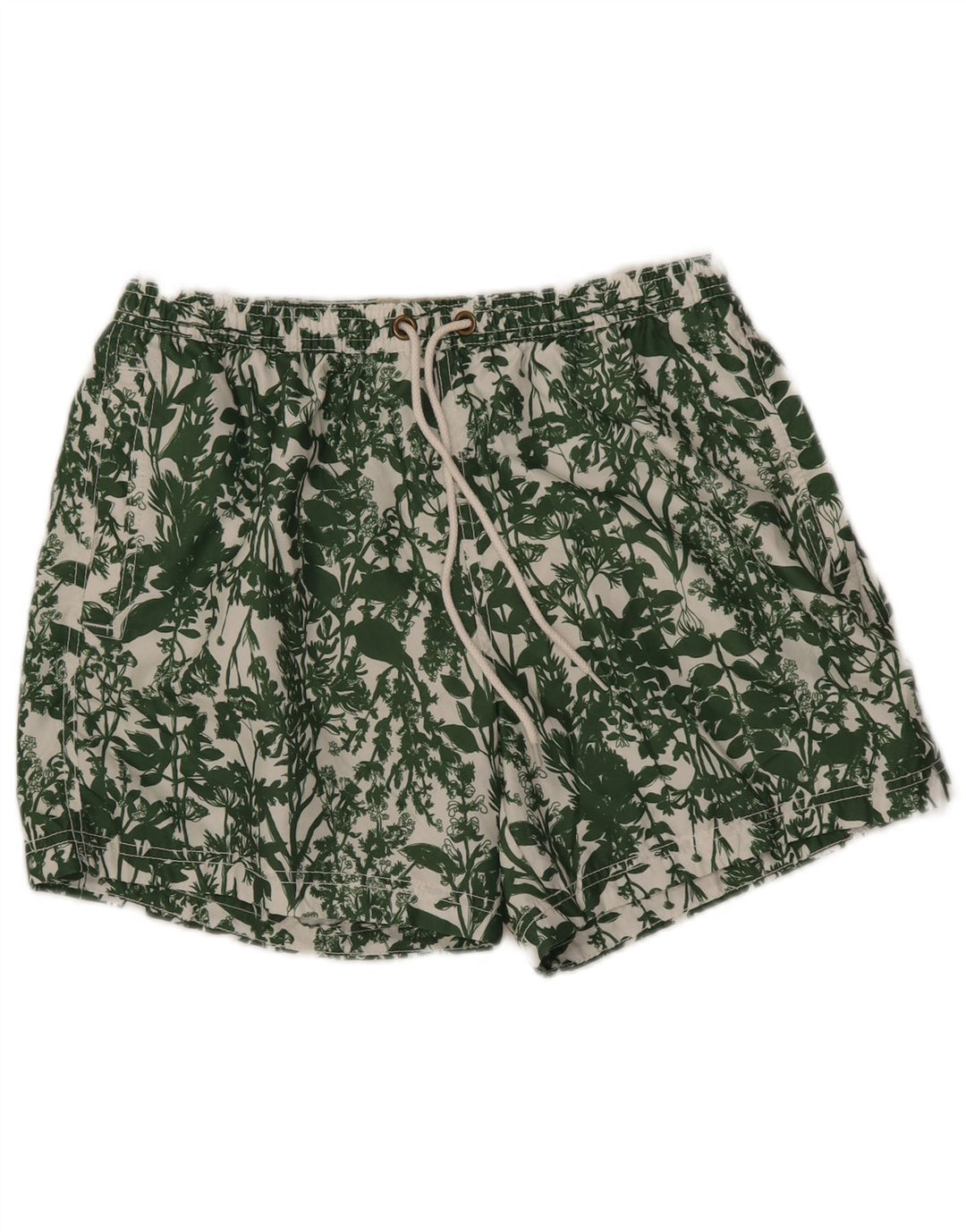 JACK WILLS Badeshorts til mænd Medium Green Floral