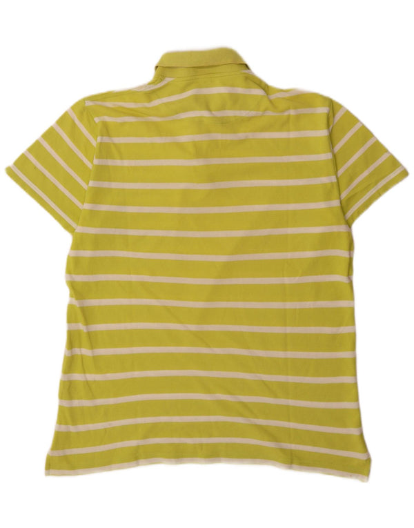Harmont & Blaine herre poloshirt 2XL grøn stribet bomuld