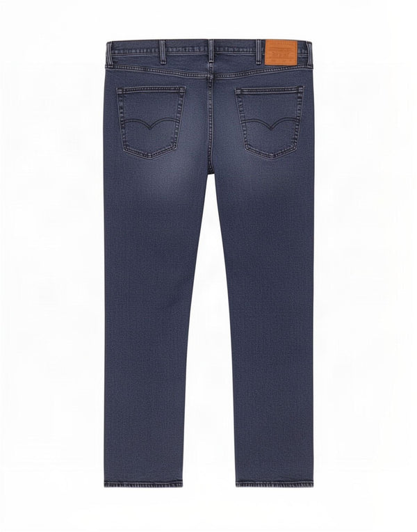 Levi's Herre 502 tilspidsede jeans W42 L32 blå bomuld