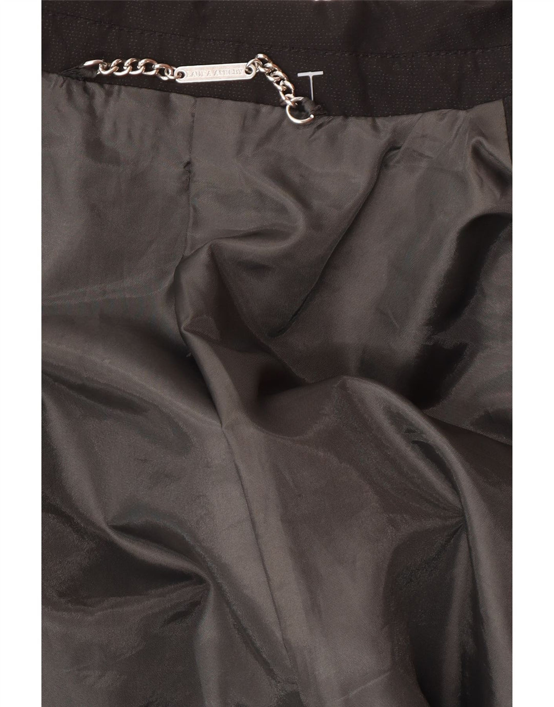 Laura Ashley Dame Trench Coat UK 14 Medium Sort Klassisk