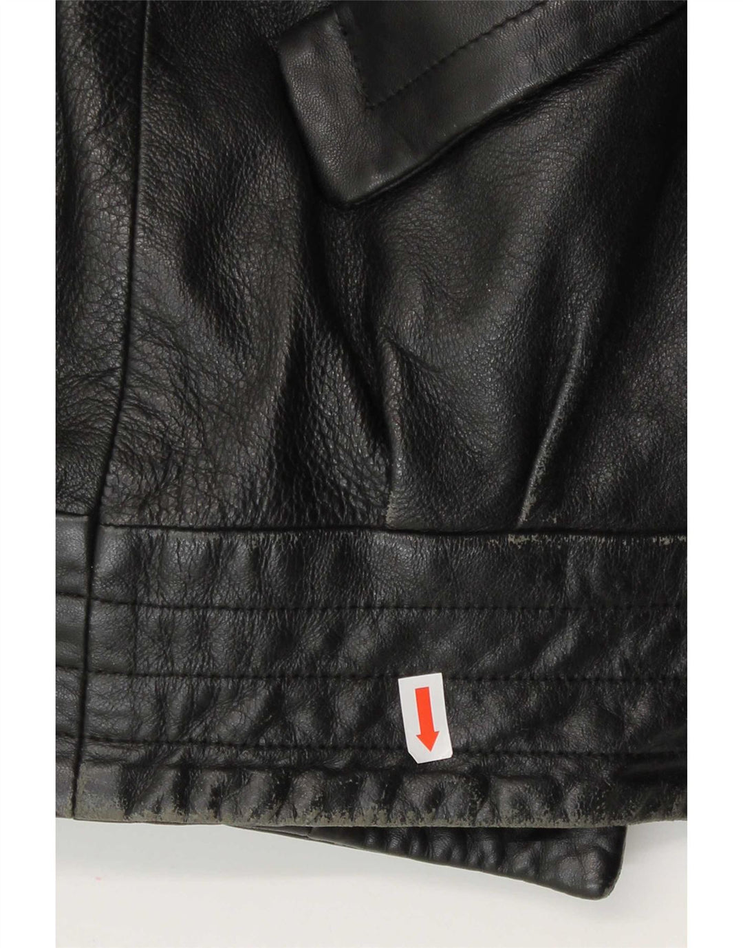Vintage dame læderjakke UK 14 Large Black