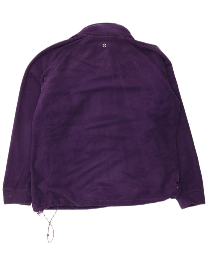 Mountain Warehouse Dame Fleecejakke UK 16 stor Lilla Polyester