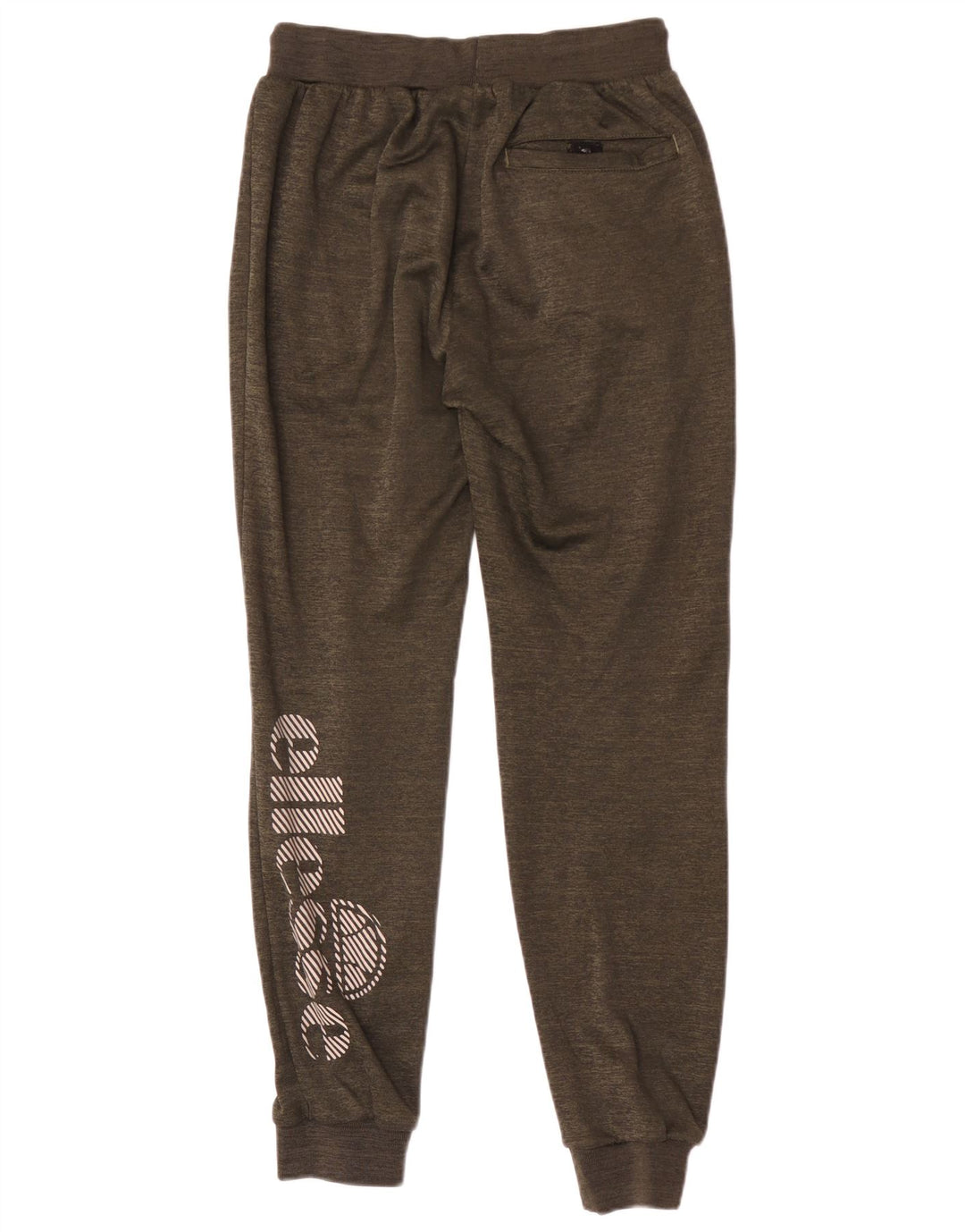 Ellesse Herre grafisk træningsdragt Bukser Joggers Small Khaki Flecked