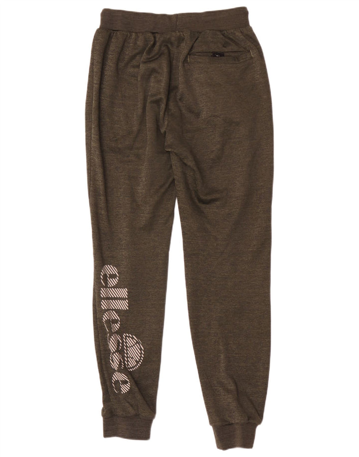 Ellesse Herre grafisk træningsdragt Bukser Joggers Small Khaki Flecked