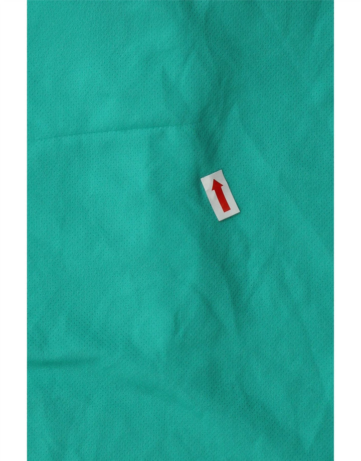 LOTTO Womens Polo Shirt UK 14 Large Turquoise Vintage Lotto and Second-Hand Lotto from Messina Hembry 