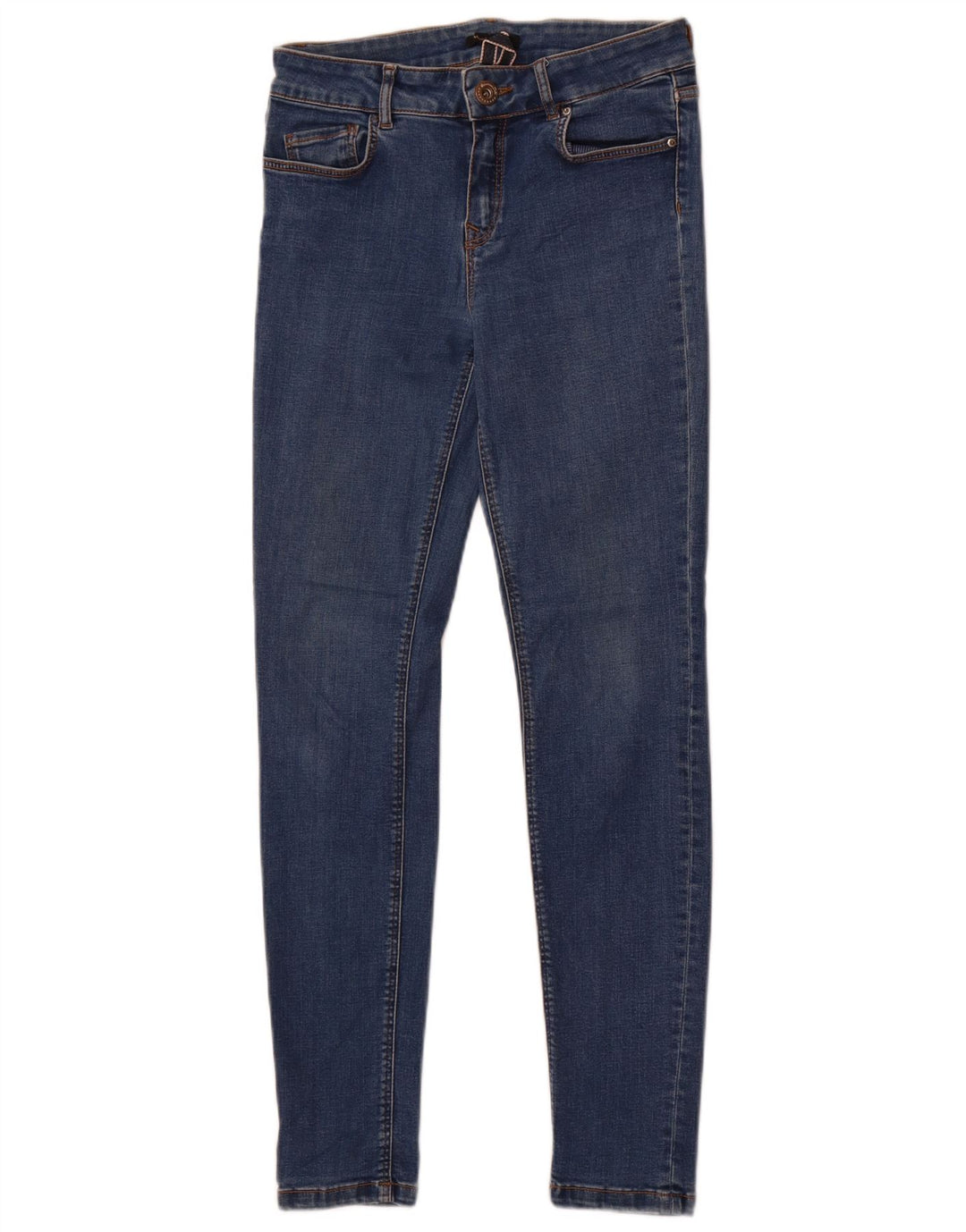 Massimo Dutti Dame Skinny Jeans EU 38 Small W28 L28 Blå