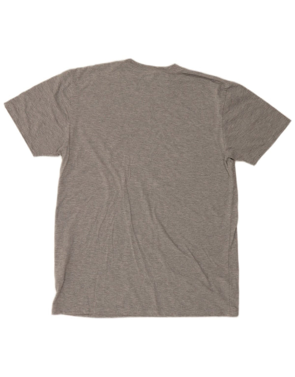 Adidas Herre T-Shirt Top XL Grå Polyester