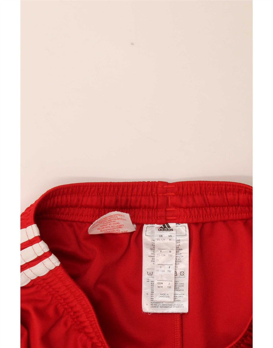 Adidas Boys Aeroready Sports Shorts 11-12 År Rød Polyester