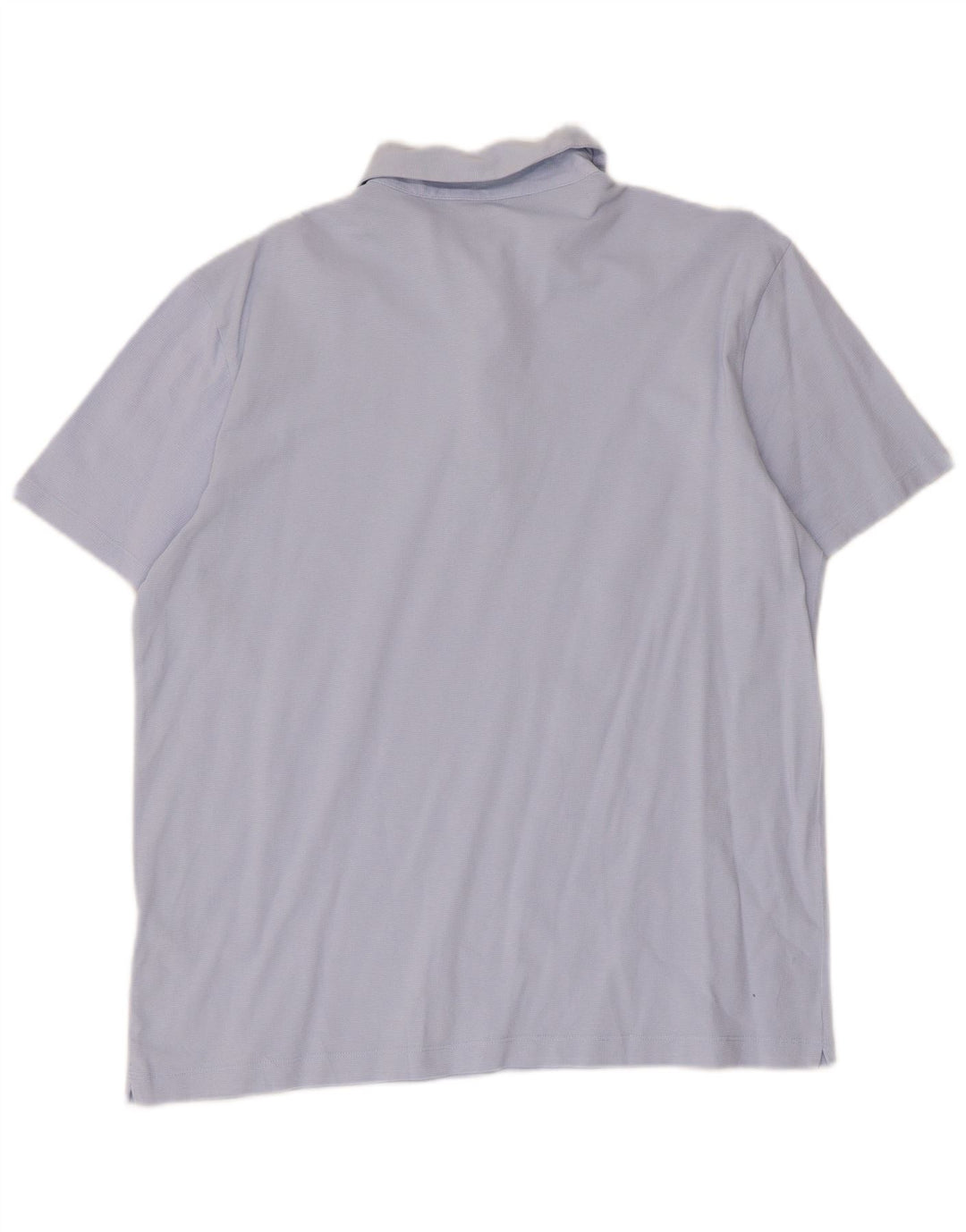 Massimo Dutti Herre Polo Shirt Stor Blå Bomuld