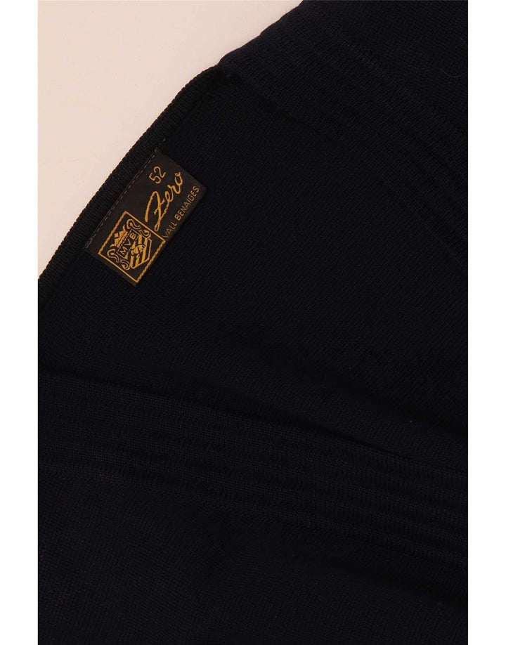 Zero Dame Cardigan Sweater IT 52 2XL Navy Blue