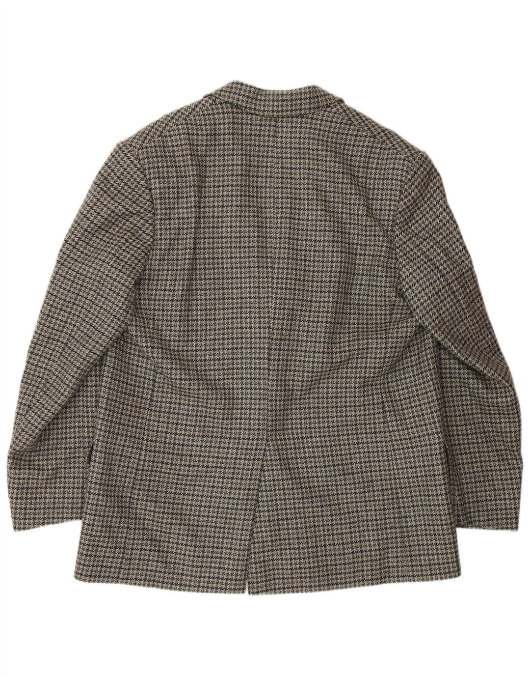 Ermenegildo Zegna Herre 2-knaps blazerjakke UK 40 Medium Grey Houndstooth