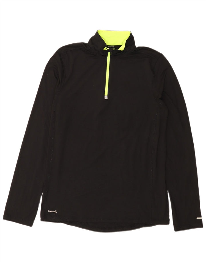 RUSSELL ATHLETIC Drenge Pullover træningsdragt Top 15-16 år 2XL Sort