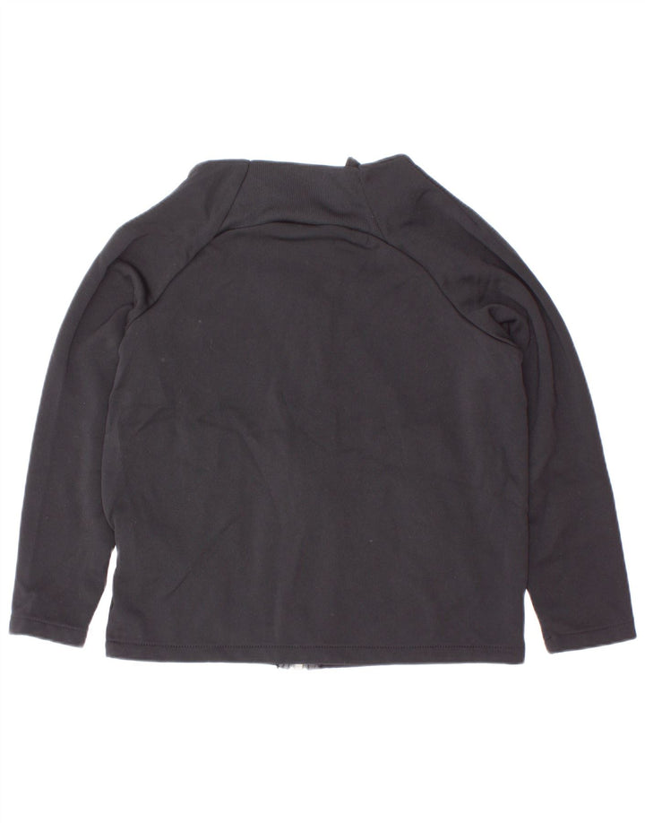 Nike piger Dri Fit træningsdragt topjakke 4-5 år lille sort polyester